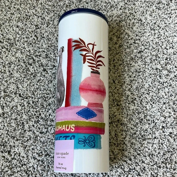 Kate Spade New York 16oz Thermal Mug New With Tags - Picture 2 of 9